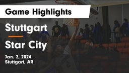 Stuttgart  vs Star City  Game Highlights - Jan. 2, 2024