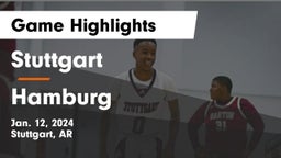 Stuttgart  vs Hamburg  Game Highlights - Jan. 12, 2024