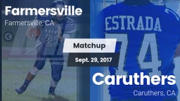 Matchup: Farmersville High vs. Caruthers  2017