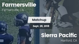 Matchup: Farmersville High vs. Sierra Pacific  2018