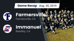 Recap: Farmersville  vs. Immanuel  2019