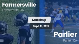 Matchup: Farmersville High vs. Parlier  2019