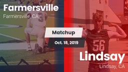 Matchup: Farmersville High vs. Lindsay  2019