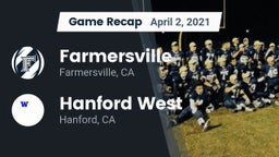 Recap: Farmersville  vs. Hanford West  2021
