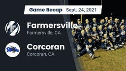 Recap: Farmersville  vs. Corcoran  2021