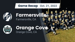 Recap: Farmersville  vs. Orange Cove  2022
