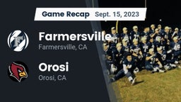 Recap: Farmersville  vs. Orosi  2023
