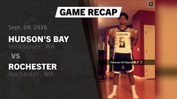 Recap: Hudson's Bay  vs. Rochester  2016