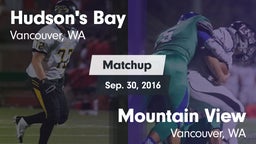 Matchup: Hudson's Bay High vs. Mountain View  2016
