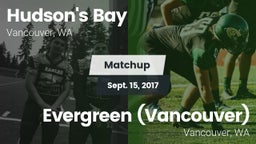 Matchup: Hudson's Bay High vs. Evergreen  (Vancouver) 2017