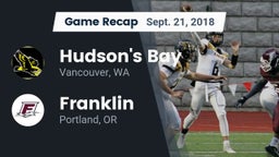 Recap: Hudson's Bay  vs. Franklin  2018