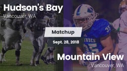 Matchup: Hudson's Bay High vs. Mountain View  2018