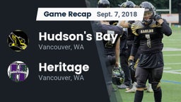 Recap: Hudson's Bay  vs. Heritage  2018
