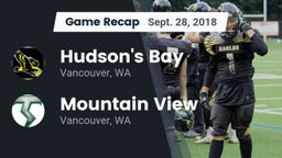 Recap: Hudson's Bay  vs. Mountain View  2018