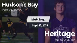 Matchup: Hudson's Bay High vs. Heritage  2019