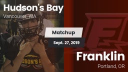 Matchup: Hudson's Bay High vs. Franklin  2019