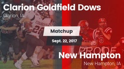 Matchup: CGDHS vs. New Hampton  2017