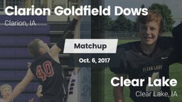 Matchup: CGDHS vs. Clear Lake  2017