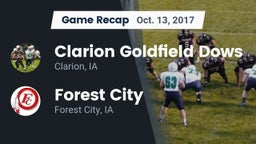 Recap: Clarion Goldfield Dows  vs. Forest City  2017