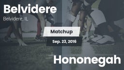 Matchup: Belvidere High vs. Hononegah 2016