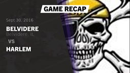 Recap: Belvidere  vs. Harlem 2016