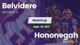 Matchup: Belvidere High vs. Hononegah  2017