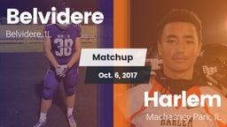 Matchup: Belvidere High vs. Harlem  2017