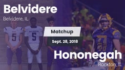 Matchup: Belvidere High vs. Hononegah  2018