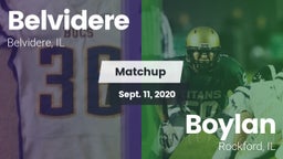 Matchup: Belvidere High vs. Boylan  2020