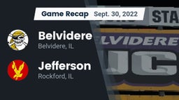 Recap: Belvidere  vs. Jefferson  2022
