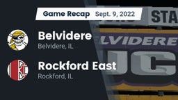 Recap: Belvidere  vs. Rockford East  2022