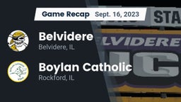 Recap: Belvidere  vs. Boylan Catholic  2023