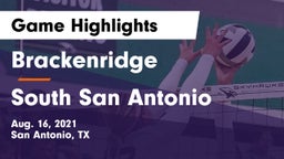Brackenridge  vs South San Antonio  Game Highlights - Aug. 16, 2021