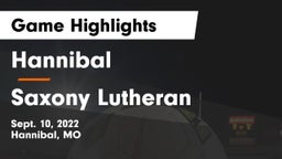 Hannibal  vs Saxony Lutheran Game Highlights - Sept. 10, 2022