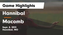 Hannibal  vs Macomb  Game Highlights - Sept. 8, 2023