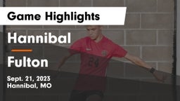 Hannibal  vs Fulton  Game Highlights - Sept. 21, 2023