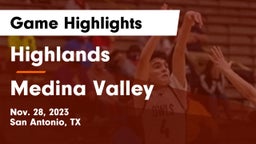 Highlands  vs Medina Valley  Game Highlights - Nov. 28, 2023