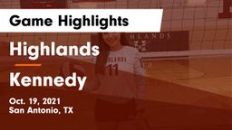 Highlands  vs Kennedy  Game Highlights - Oct. 19, 2021