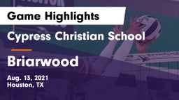 Cypress Christian School vs Briarwood Game Highlights - Aug. 13, 2021