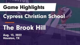 Cypress Christian School vs The Brook Hill Game Highlights - Aug. 13, 2022