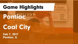 Pontiac  vs Coal City Game Highlights - Feb 7, 2017