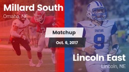 Matchup: Millard South vs. Lincoln East  2017