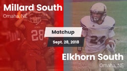 Matchup: Millard South vs. Elkhorn South  2018