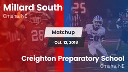 Matchup: Millard South vs. Creighton Preparatory School 2018