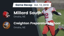 Recap: Millard South  vs. Creighton Preparatory School 2018
