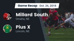 Recap: Millard South  vs. Pius X  2018