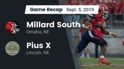 Recap: Millard South  vs. Pius X  2019