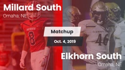 Matchup: Millard South vs. Elkhorn South  2019