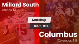 Matchup: Millard South vs. Columbus  2019