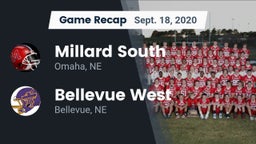 Recap: Millard South  vs. Bellevue West  2020
